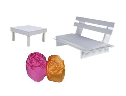 חבילת ריהוט אלטרנטיבי עד 20 אנשים