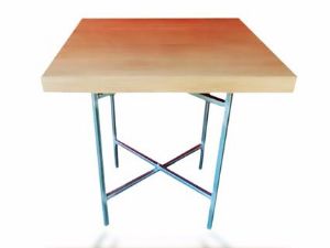 שולחן מרובע  1.2/1.2 ס"מ