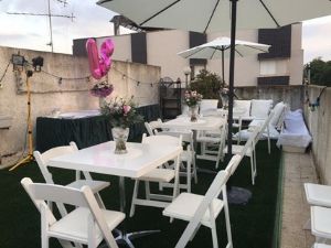 חבילה-שולחנות וכסאות בית קפה