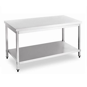 שולחן נירוסטה 120/60