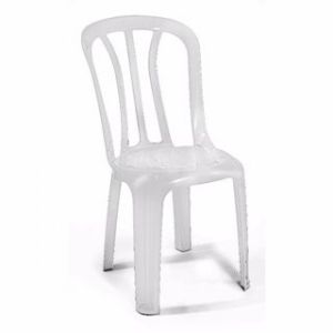 כיסא פלסטיק לבן