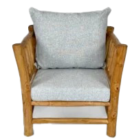 כורסא יחיד דגם באלי עץ טיק