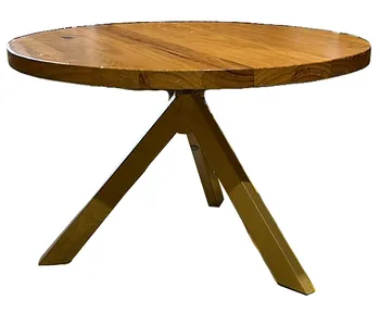 שולחן טוסקני סלוני קוטר 70 ס"מ גובה 32 ס"מ